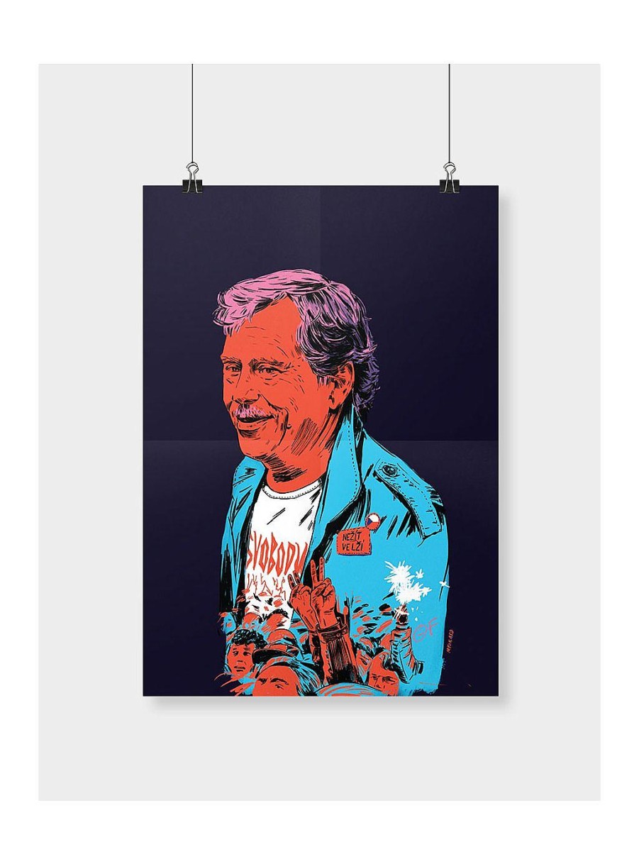 Accessories NEVER ENOUGH | Myokard'S Vaclav Havel Poster