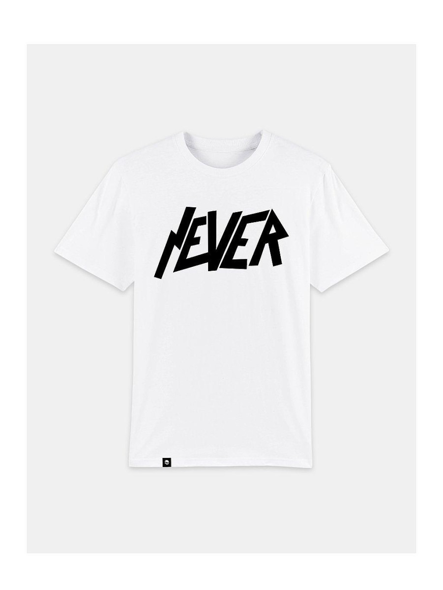 Men NEVER ENOUGH T-Shirts | Araya White T-Shirt