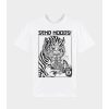 Men NEVER ENOUGH T-Shirts | Baues Send Noods White T-Shirt