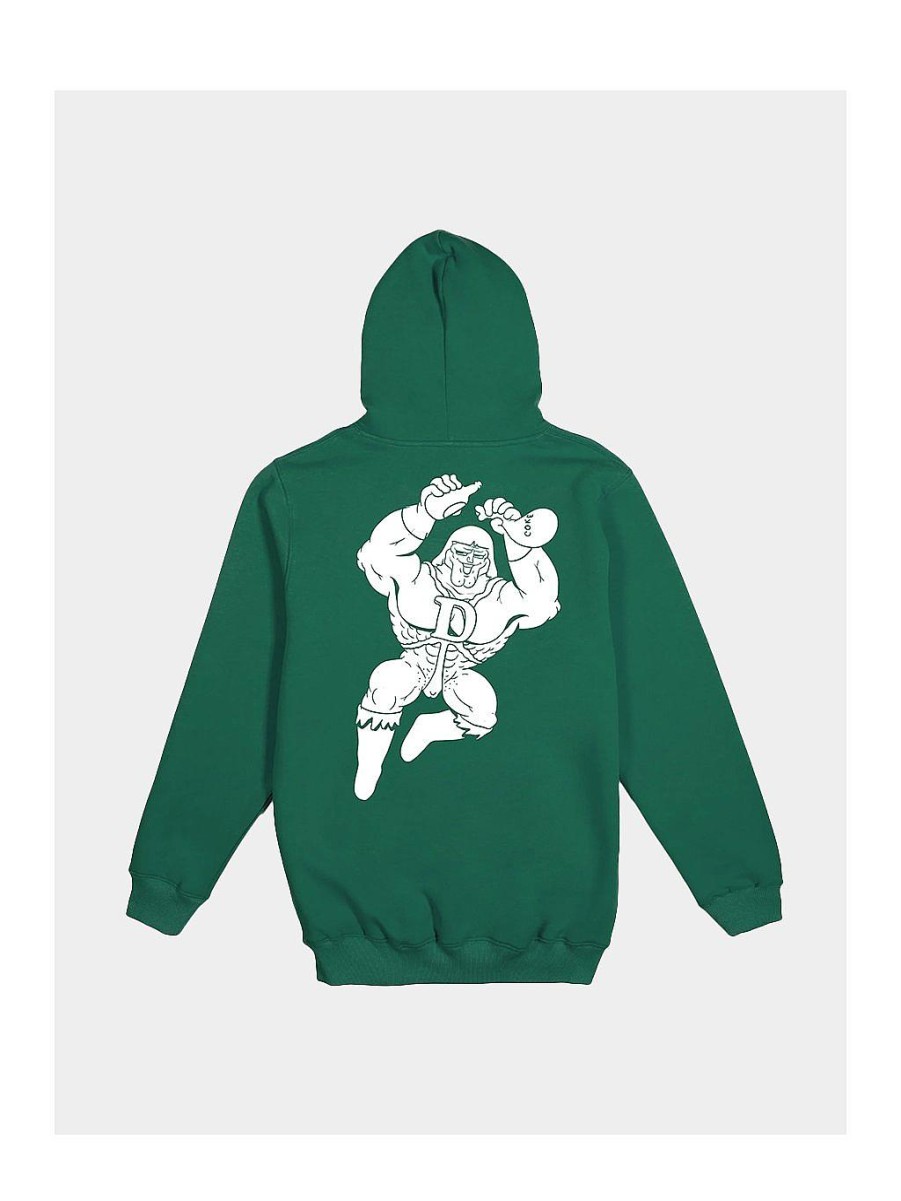 Men|The Dudes Factory NEVER ENOUGH Crewnecks/Hoodies|Hoodies | Knight Green Hoodie