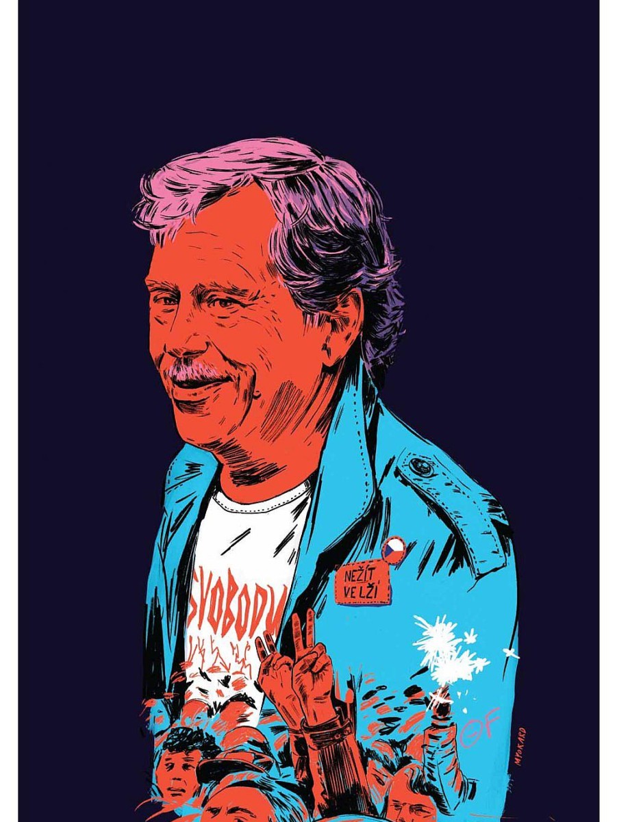 Accessories NEVER ENOUGH | Myokard'S Vaclav Havel Poster