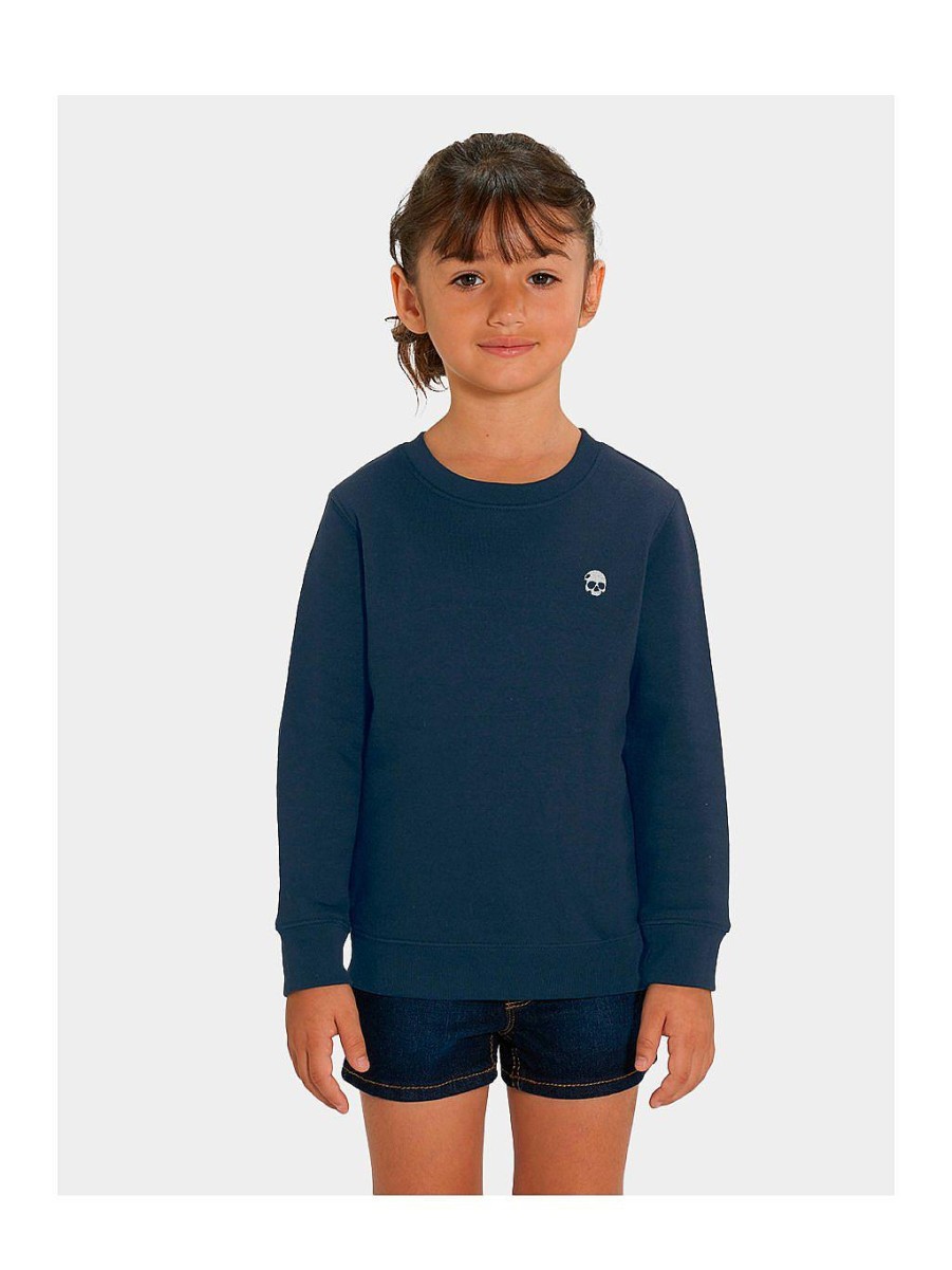 Kids NEVER ENOUGH | Korben Max Blue Kid'S Crewneck