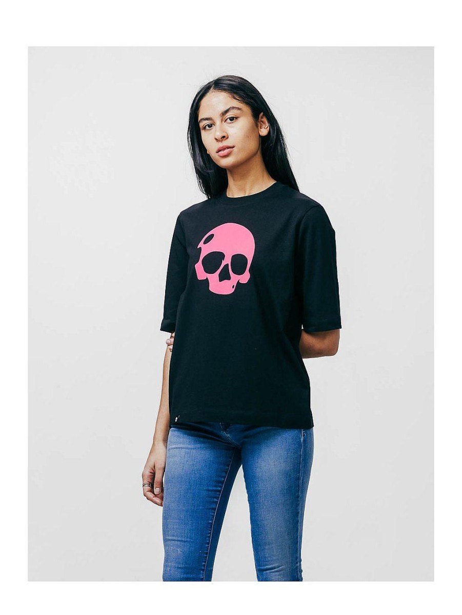 Women NEVER ENOUGH T-Shirts | Nikita T-Shirt - Pink Skull