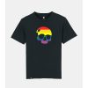 Men|Women NEVER ENOUGH T-Shirts | Big Rainbow Skull T-Shirt