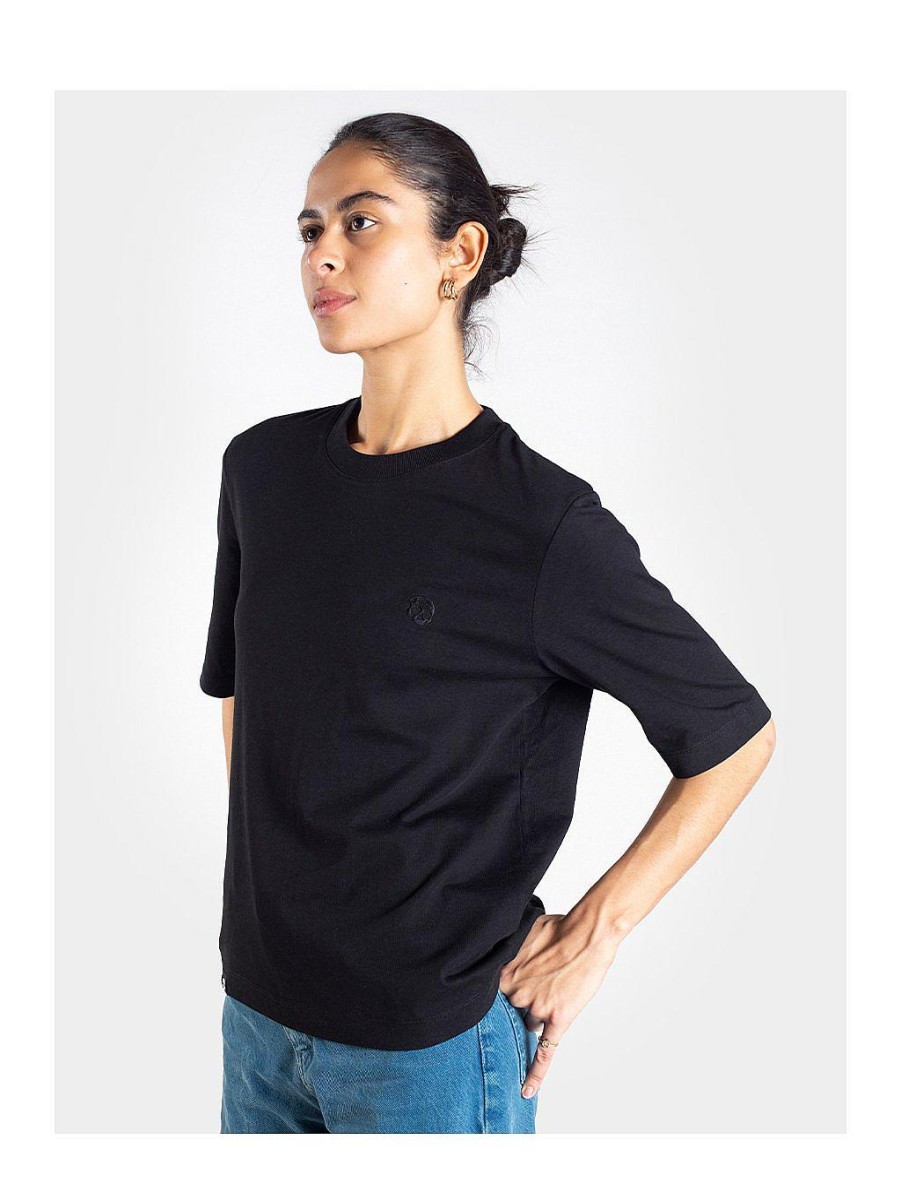 Women NEVER ENOUGH T-Shirts|0 | T-Shirt Revolver Nikita Black Nilcott® Recycled