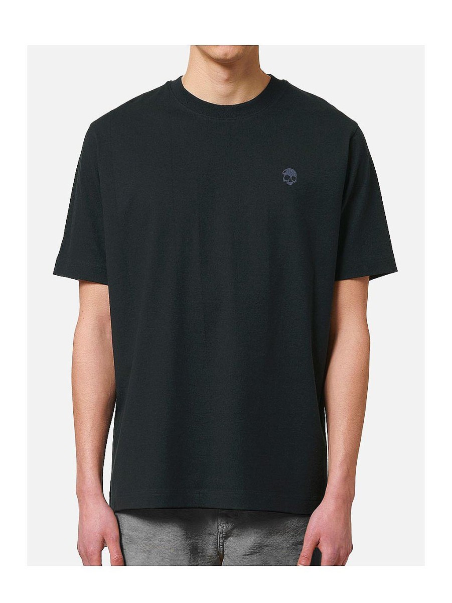 Men NEVER ENOUGH T-Shirts | Basic Black Premium Oversize T-Shirt