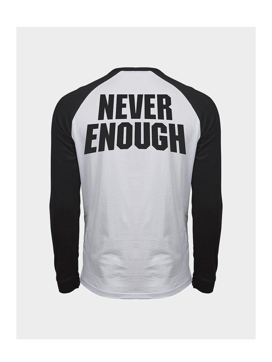 Men NEVER ENOUGH T-Shirts | Baseball Tee Security