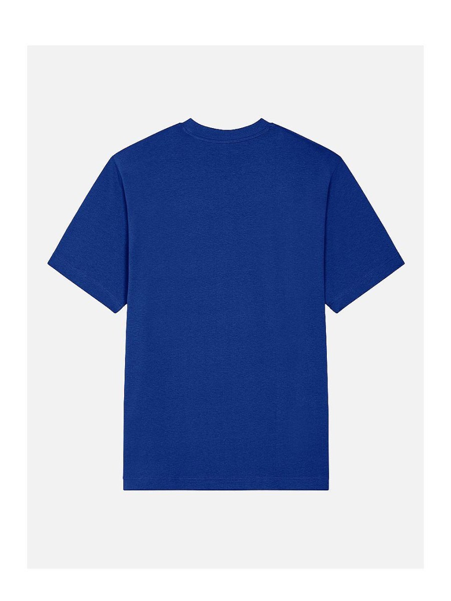 Men NEVER ENOUGH T-Shirts | Basic Blue Premium Oversize T-Shirt