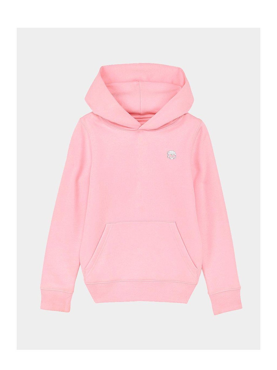 Kids NEVER ENOUGH | Kid'S Basic Cotton Pink Hoodie