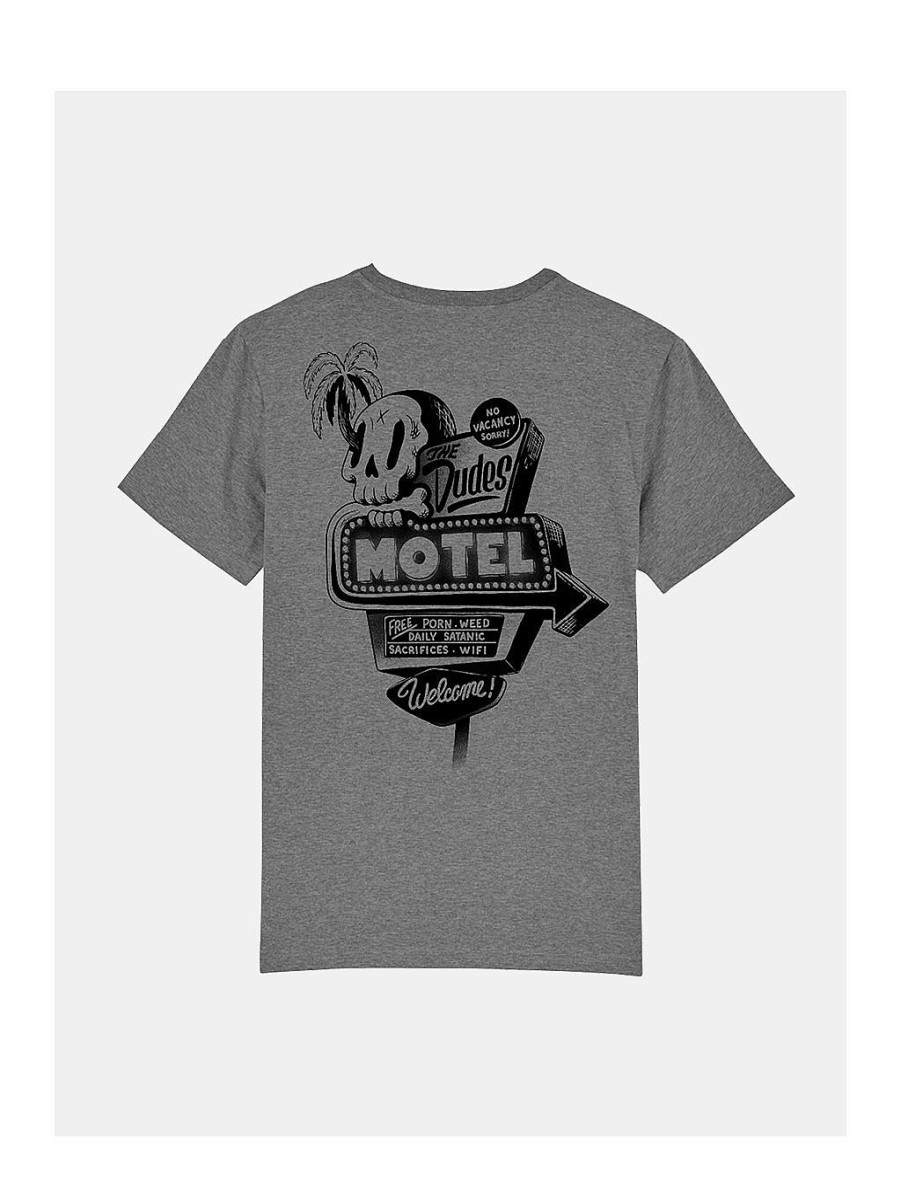 Men|The Dudes Factory NEVER ENOUGH T-Shirts | Motel Gray T-Shirt