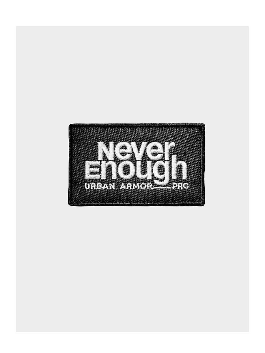 Accessories NEVER ENOUGH | Neverenough Typo Logo Iron-On Patch