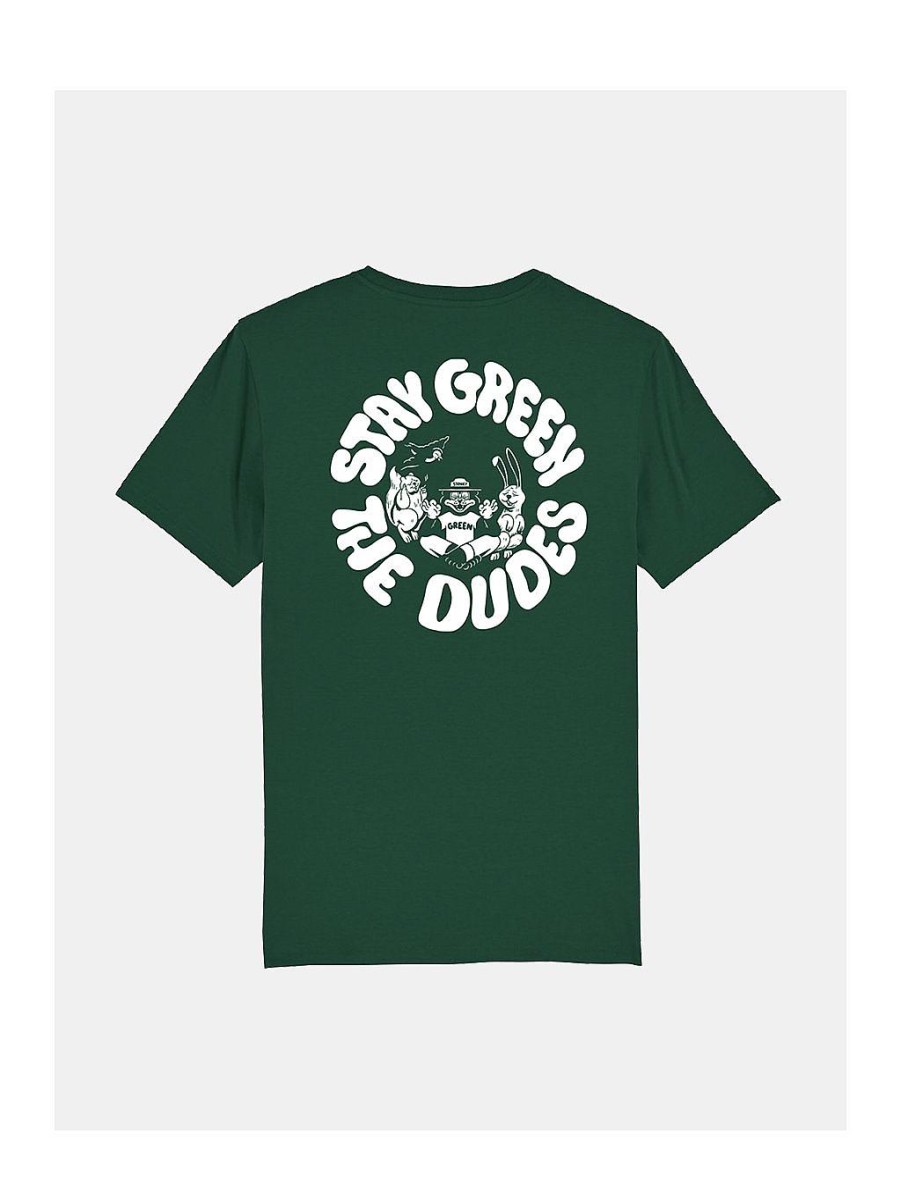 Men|The Dudes Factory NEVER ENOUGH T-Shirts | Please Green T-Shirt